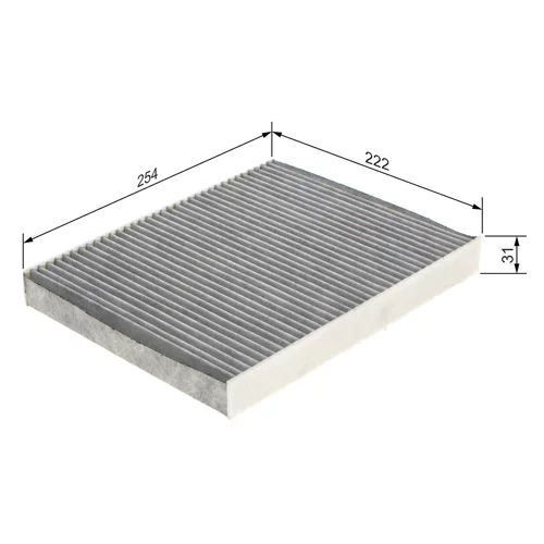 Filter vnútorného priestoru 1 987 435 596 /BOSCH/ - obr. 4