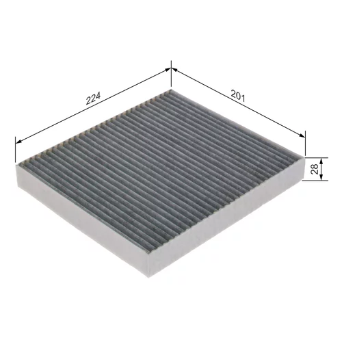 Filter vnútorného priestoru 1 987 435 602 /BOSCH/ - obr. 4