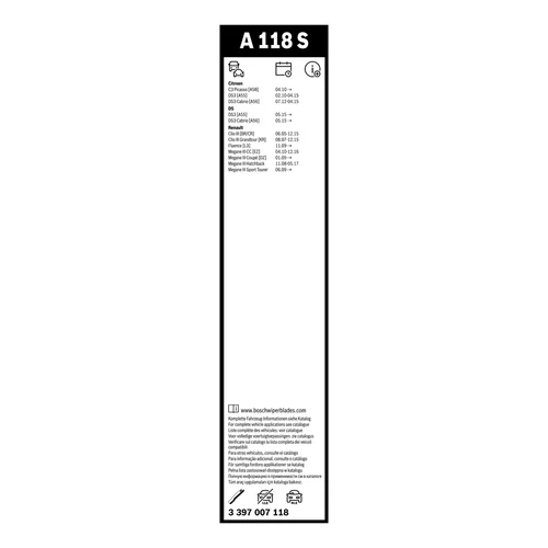 Stieracia lišta 3 397 007 118 /BOSCH/ - obr. 3