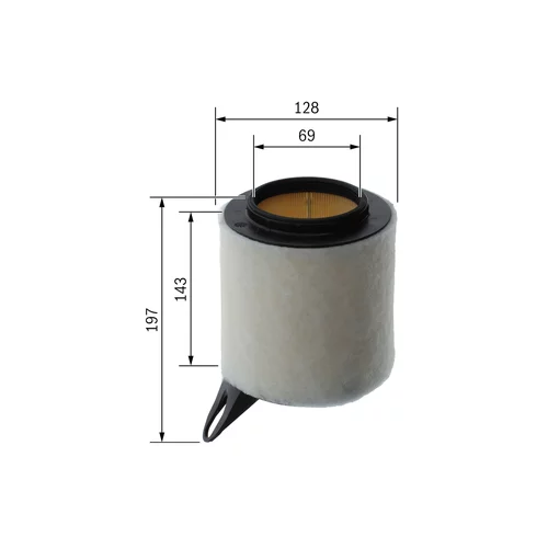 Vzduchový filter F 026 400 095 /BOSCH/ - obr. 5