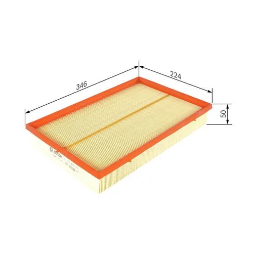 Vzduchový filter F 026 400 180 /BOSCH/ - obr. 4
