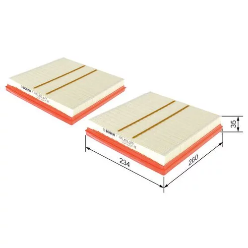 Vzduchový filter F 026 400 429 /BOSCH/ - obr. 4