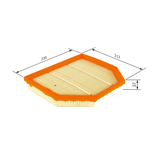 Vzduchový filter F 026 400 508 /BOSCH/ - obr. 4