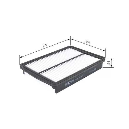 Vzduchový filter F 026 400 547 /BOSCH/ - obr. 4