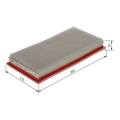 Vzduchový filter F 026 400 687 /BOSCH/ - obr. 5