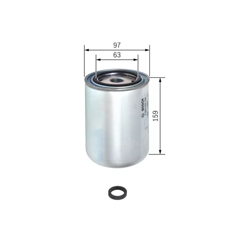 Palivový filter F 026 402 129 /BOSCH/ - obr. 4