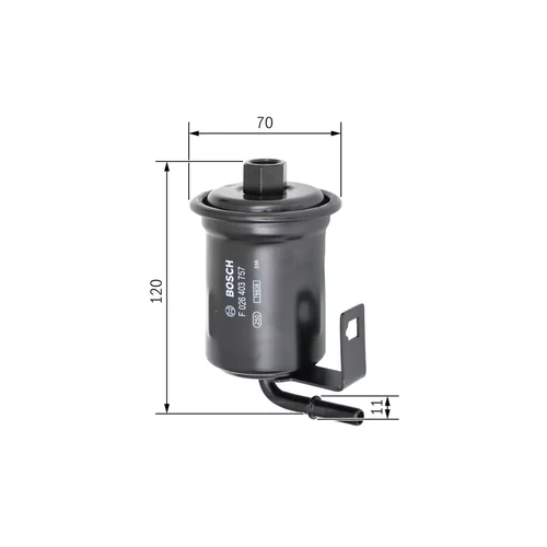 Palivový filter F 026 403 757 /BOSCH/ - obr. 4