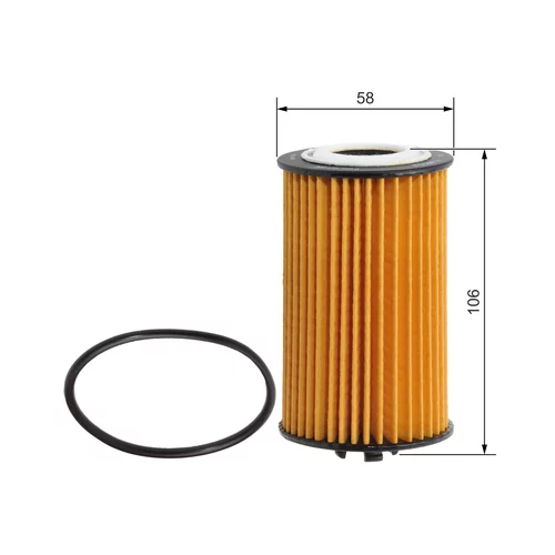 Olejový filter F 026 407 006 /BOSCH/ - obr. 4