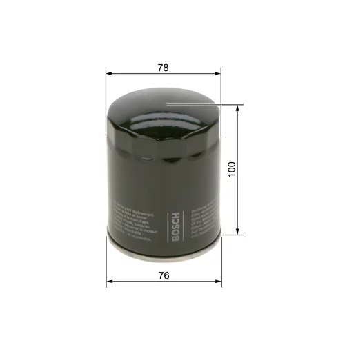 Olejový filter F 026 407 271 /BOSCH/ - obr. 4