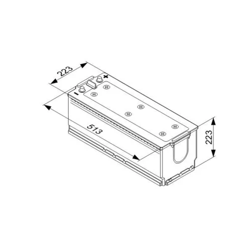 Štartovacia batéria 0 092 T40 780 /BOSCH/ - obr. 4