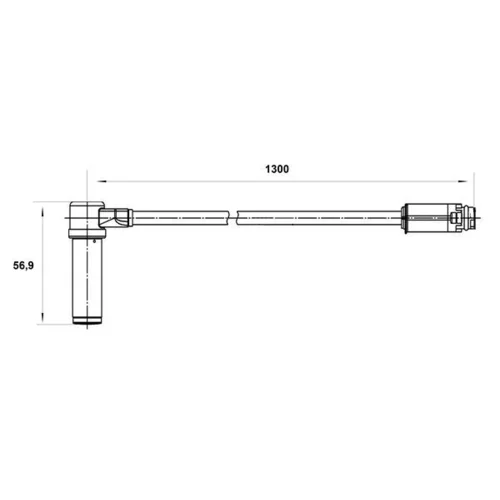 Snímač počtu otáčok kolesa 0 265 004 025 /BOSCH/ - obr. 4