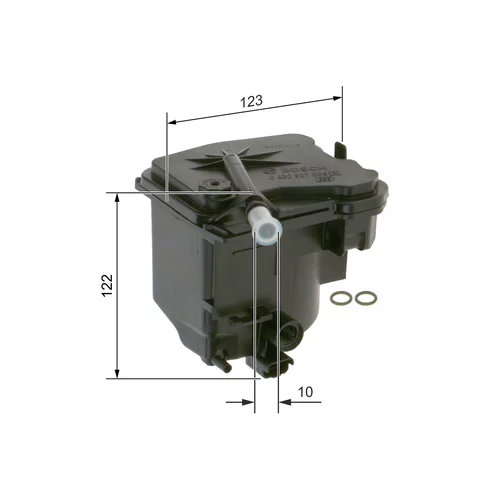 Palivový filter 0 450 907 006 /BOSCH/ - obr. 4