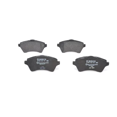 Sada brzdových platničiek kotúčovej brzdy 0 986 424 721 /BOSCH/ - obr. 2