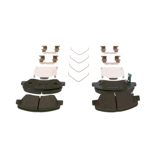 Sada brzdových platničiek kotúčovej brzdy 0 986 424 951 /BOSCH/ - obr. 2