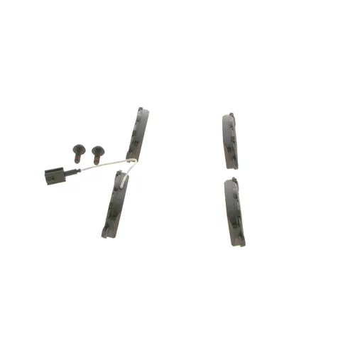 Sada brzdových platničiek kotúčovej brzdy 0 986 494 075 /BOSCH/ - obr. 1
