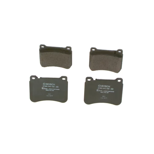 Sada brzdových platničiek kotúčovej brzdy 0 986 494 166 /BOSCH/ - obr. 2