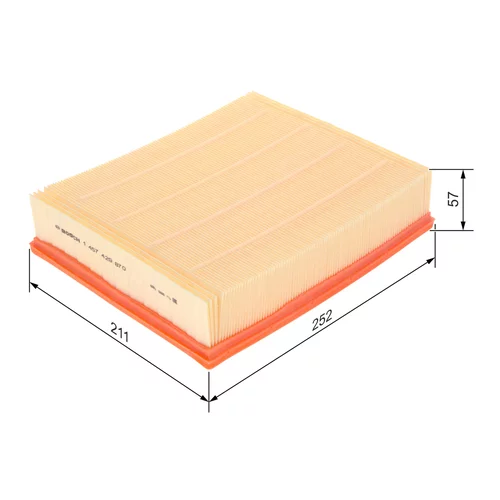 Vzduchový filter 1 457 429 870 /BOSCH/ - obr. 4