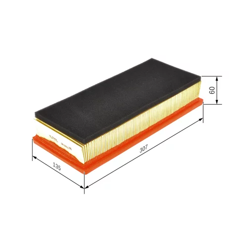 Vzduchový filter 1 457 433 156 /BOSCH/ - obr. 4