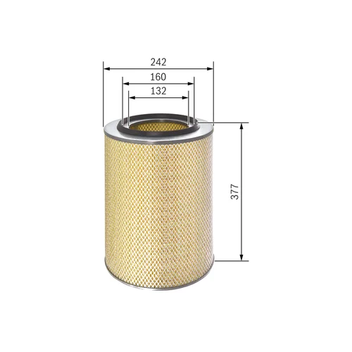 Vzduchový filter 1 457 433 651 /BOSCH/ - obr. 4