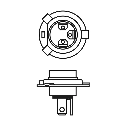 Žiarovka Pure Light H4 12V P43t 60/55W /BOSCH/ - obr. 6