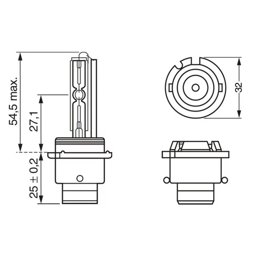 Žiarovka pre diaľkový svetlomet 1 987 302 903 /BOSCH/ - obr. 5