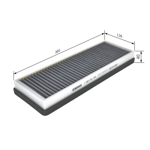 Filter vnútorného priestoru 1 987 431 154 /BOSCH/ - obr. 4