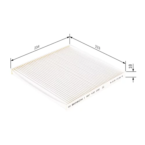 Filter vnútorného priestoru 1 987 432 090 /BOSCH/ - obr. 4