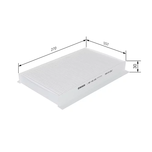 Filter vnútorného priestoru 1 987 432 235 /BOSCH/ - obr. 4