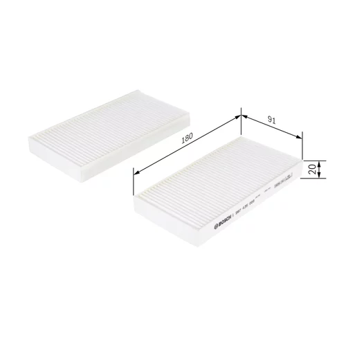 Filter vnútorného priestoru 1 987 435 008 /BOSCH/ - obr. 4