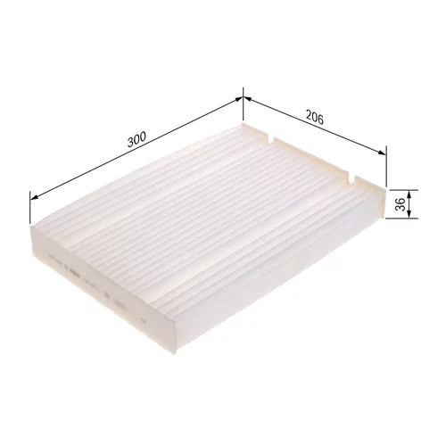 Filter vnútorného priestoru 1 987 435 113 /BOSCH/ - obr. 4