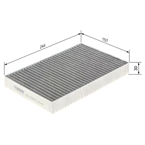 Filter vnútorného priestoru 1 987 435 569 /BOSCH/ - obr. 4