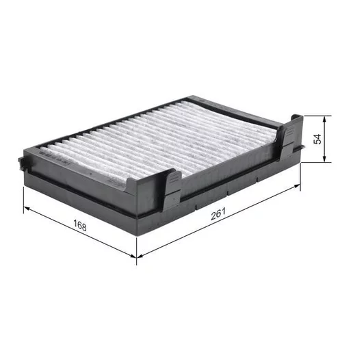 Filter vnútorného priestoru 1 987 435 581 /BOSCH/ - obr. 4