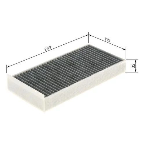 Filter vnútorného priestoru 1 987 435 582 /BOSCH/ - obr. 4