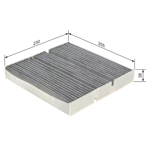 Filter vnútorného priestoru 1 987 435 609 /BOSCH/ - obr. 4