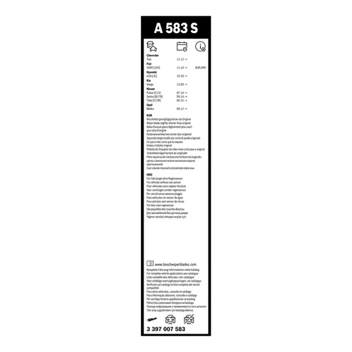 Stieracia lišta 3 397 007 583 /BOSCH/ - obr. 3