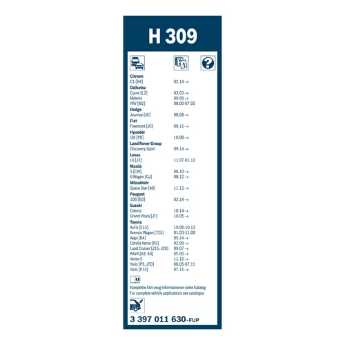 Stieracia lišta 3 397 011 630 /BOSCH/ - obr. 4