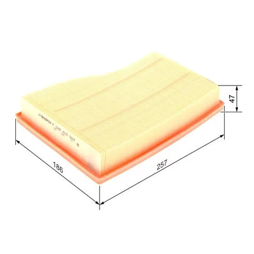 Vzduchový filter F 026 400 593 /BOSCH/ - obr. 4