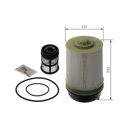 Súprava palivových filtrov F 026 402 231 /BOSCH/ - obr. 4