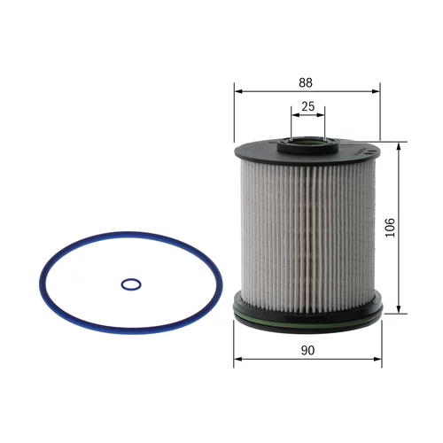 Palivový filter F 026 402 795 /BOSCH/ - obr. 4