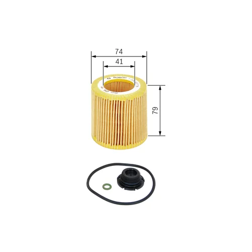 Olejový filter F 026 407 175 /BOSCH/ - obr. 4