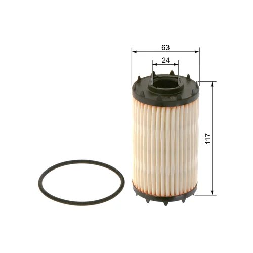 Olejový filter F 026 407 274 /BOSCH/ - obr. 4