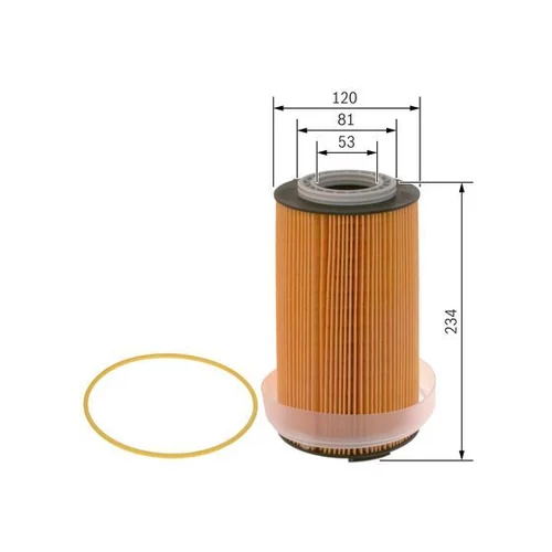 Olejový filter F 026 407 288 /BOSCH/ - obr. 4