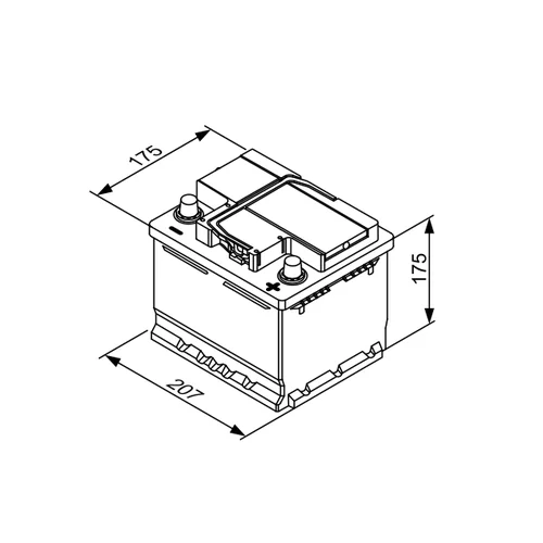 Štartovacia batéria 0 092 T30 010 /BOSCH/ - obr. 4