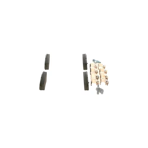 Sada brzdových platničiek kotúčovej brzdy 0 986 494 222 /BOSCH/ - obr. 3