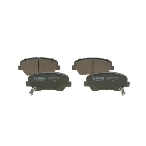 Sada brzdových platničiek kotúčovej brzdy 0 986 494 691 /BOSCH/ - obr. 2