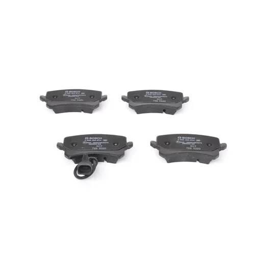 Sada brzdových platničiek kotúčovej brzdy 0 986 494 814 /BOSCH/ - obr. 5