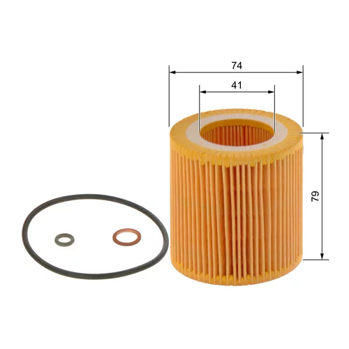 Olejový filter 1 457 429 269 /BOSCH/ - obr. 4