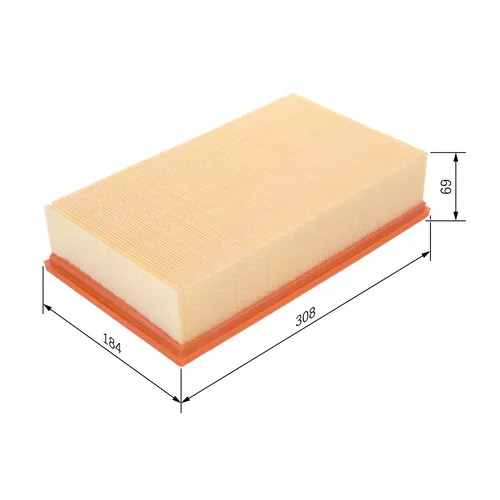 Vzduchový filter 1 457 429 792 /BOSCH/ - obr. 4