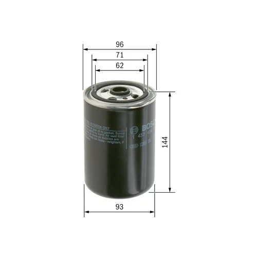 Palivový filter 1 457 434 421 /BOSCH/ - obr. 4