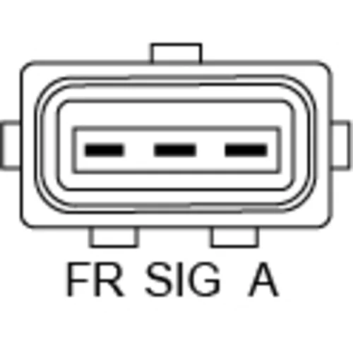 Alternátor 1 986 A01 200 /BOSCH/ - obr. 4